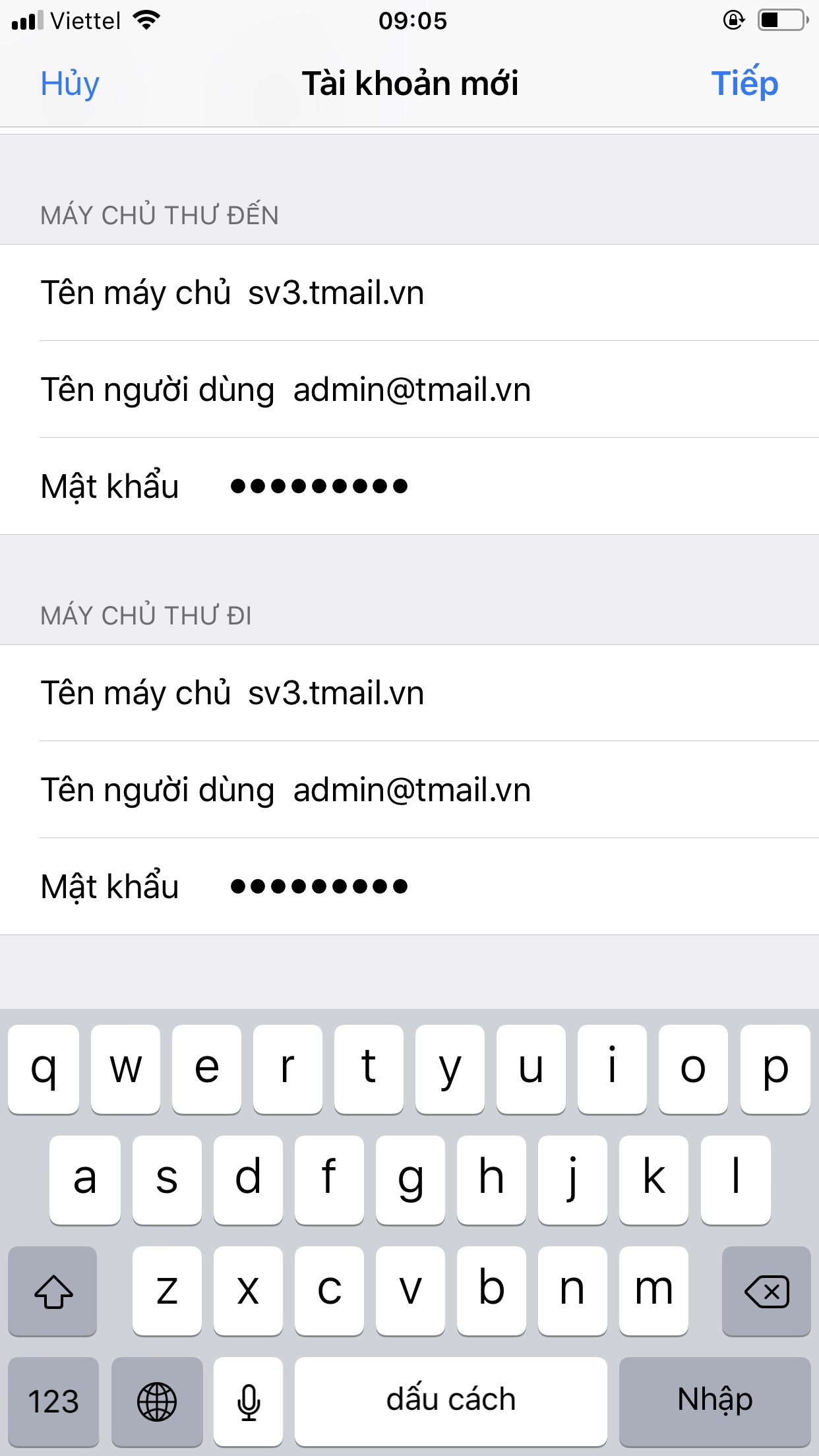 Hướng dẫn cấu hình Email Server trên smartphone IOS, SEo từ khóa, Quản trị website